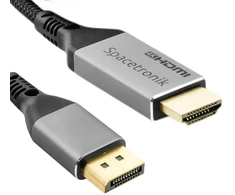 DP HDMI 4K 60Hz kabelis Spacetronik KDH-SPA020 2m