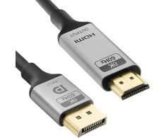 DP HDMI 8K 60Hz kabelis Spacetronik KDH-SPA030 3m