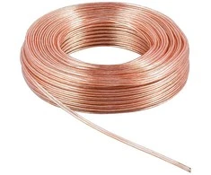 Goobay garsiakalbio kabelis 2x2.5mm CCA 10m transp.