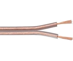 Goobay garsiakalbio kabelis 2x2.5mm CCA 10m transp.