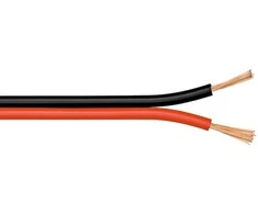 Goobay Cable Garsiakalbio Kabelis Raudonas Juodas CCA - Kabelio ilgis 25 m