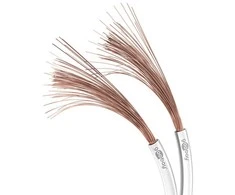 Goobay garsiakalbio laidas 2x2,5mm CU varinis 50m balta