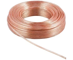 Goobay Cable Garsiakalbio Kabelis Skaidrus CCA - Kabelio ilgis 50 m