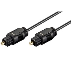 Toslink T-T optinis kabelis 2,2mm Goobay 5m