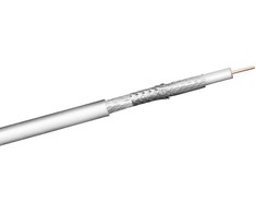 Kabelis RG6 Spacetronik DOKA 4K CU Trishield 1 mb