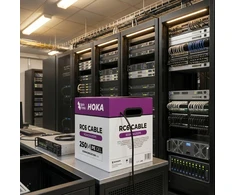 Kabelis RG6 Spacetronik HOKA PE 102 CU Dualsh. 250m