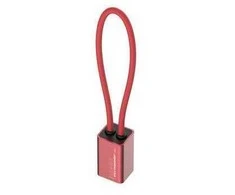 USB-A + Lightning laidas su LDNIO LC98 raktų pakabuku