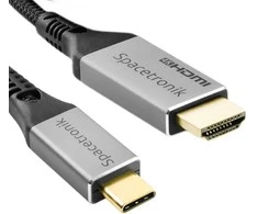USB-C 3.1 HDMI 4K kabelis Spacetronik KCH-SPA015 1.5