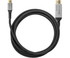 Kabelis USB-C 3.1 HDMI 4K Spacetronik KCH-SPA020 2m