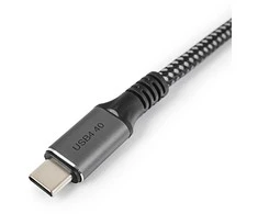 Kabelis USB-C 4.0 40Gbit/s Spacetronik SPC010 1m