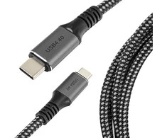 Goobay Laidas USB-C USB4 Gen 3x2 40 Gb/s 240W Ilgis 0,7m
