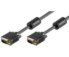 Kabelis VGA Goobay M/M Gold juoda - 30m
