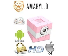 Kamera AMARYLLO iBabi Plus rožinė