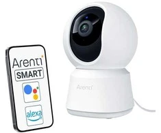 Arenti P2F 3K 5MP Wi-Fi vidinė panoraminė ir pakreipta kamera