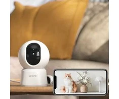 Arenti P2F 3K 5MP Wi-Fi vidinė panoraminė ir pakreipta kamera