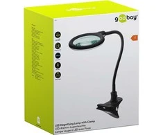 Kosmetinė didinamoji lempa 6W 480lm 1,75x Goobay klipas