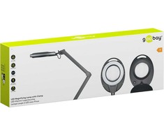 Kosmetinė didinamoji lempa 8W 650lm 1,7x Goobay gnybtas