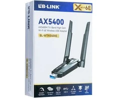 Lb Link USB 3.0 „Wi-Fi 6E“ trijų dažnių WNT5400E tinklo adapteris