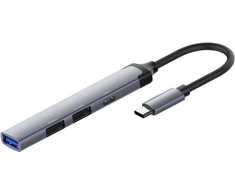 Ldnio Adapteris HUB kelių prievadų USB-C 4w1 5Gbps DS-34C