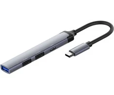 Ldnio Adapteris HUB kelių prievadų USB-C 4w1 5Gbps DS-34C