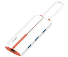Ldnio Adapteris HUB USB-C 6w1 USB 3.0 HDMI PD RJ45 100W W