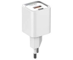 Sieninis įkroviklis LDNIO A2318M USB, USB-C + USB-C - „Lightning“ laidas