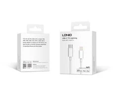 Ldnio USB-C įkrovimo laidas, originalus sertifikatas, skirtas „Apple“