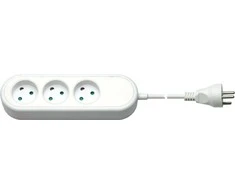 Goobay maitinimo juostelė 3xAC 230V DANISH DK 1,5m