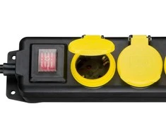 Wentronic LAUKO maitinimo juosta IP44 Goobay 5xAC 230V