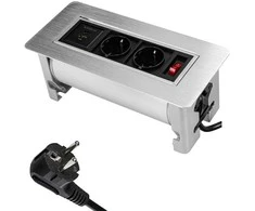 Spacetronik SPS-O24CS V2 sukamasis stalviršio lizdas