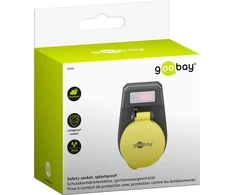 Goobay Saugos lizdo adapteris su jungikliu tinkamas naudoti lauke Juodas