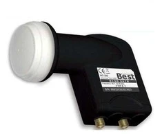 LNB Twin BEST HG 202 Ultra Juodas 0.1dB