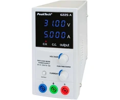 Maitinimo šaltinis laboratoryjny 30V 5A PeakTech 6225A