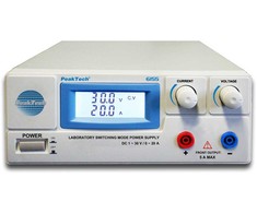 Maitinimo šaltinis laboratoryjny 600W 30V 20A PeakTech 6155