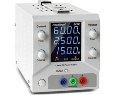 60 V 2,5 A „PeakTech 6170“ laboratorinis maitinimo šaltinis