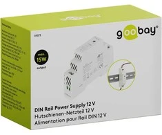Maitinimo šaltinis na szynę DIN Goobay 12V 1.25A 15W IP20