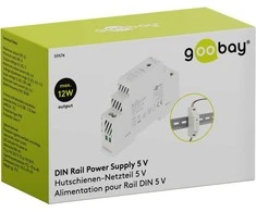 Maitinimo šaltinis na szynę DIN Goobay 5V 2.4A 12W IP20