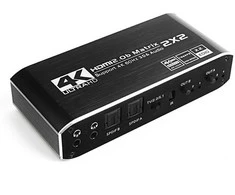 Matrix HDMI 2/2 Spacetronik SPH-M222 4K@60Hz