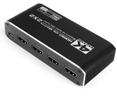 Matrix HDMI 2/2 Spacetronik SPH-M222 4K@60Hz