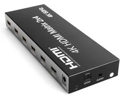 Matrix HDMI 2/4 Spacetronik SPH-M24 V2 4K 60Hz
