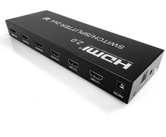 Matrix HDMI 2/4 Spacetronik SPH-M241 4K 60Hz