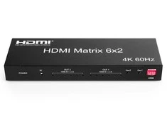Matrix HDMI 6/2 Spacetronik SPH-M620 4K 60Hz