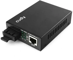 Konverteris Cudy MC100GSA-20P (RJ45 į SFP, 1Gb, PoE)