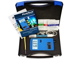 Vandens pH matuoklis su PeakTech 5310A baterija