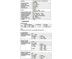 PeakTech 5400 temperatūros, drėgmės ir rasos taško matuoklis