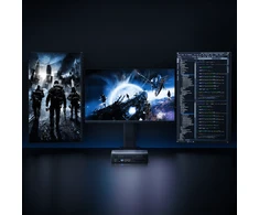 „Minisforum“ asmeninis kompiuteris su „Intel i5 12600H Iris Xe“, tinkamas 0+0