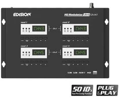 Moduliatorius 4x HDMI į 2x DVB-T/C EDISION QUAD+