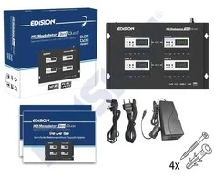 Moduliatorius 4x HDMI į 2x DVB-T/C EDISION QUAD+