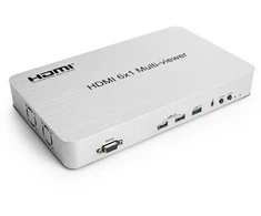 Kelių peržiūrų HDMI 6/1 Spacetronik SPH-MV61PIP-Q3