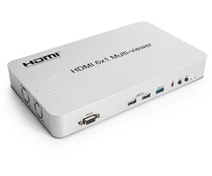 Kelių peržiūrų HDMI 6/1 Spacetronik SPH-MV61PIP-Q3